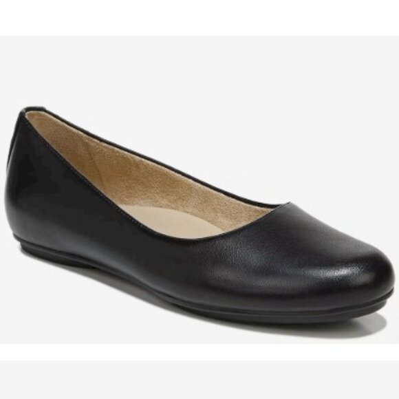 Naturalizer Maxwell Black Ballet Flats Women's Size 8.5W - Picture 1 of 6